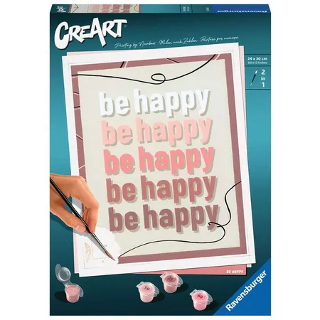 Ravensburger CreArt - Be Happy