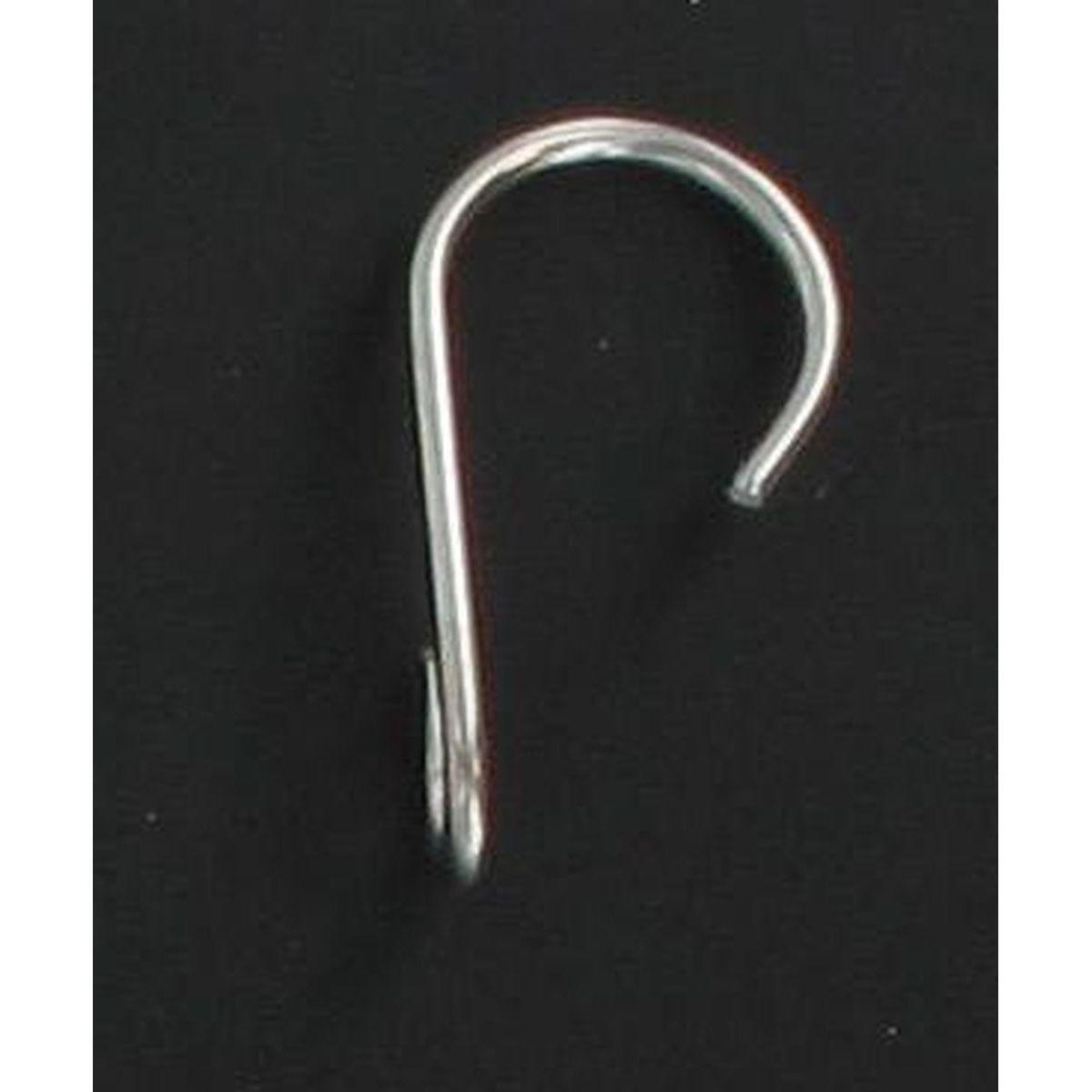 CROCHET METAL X 25 ARGENT