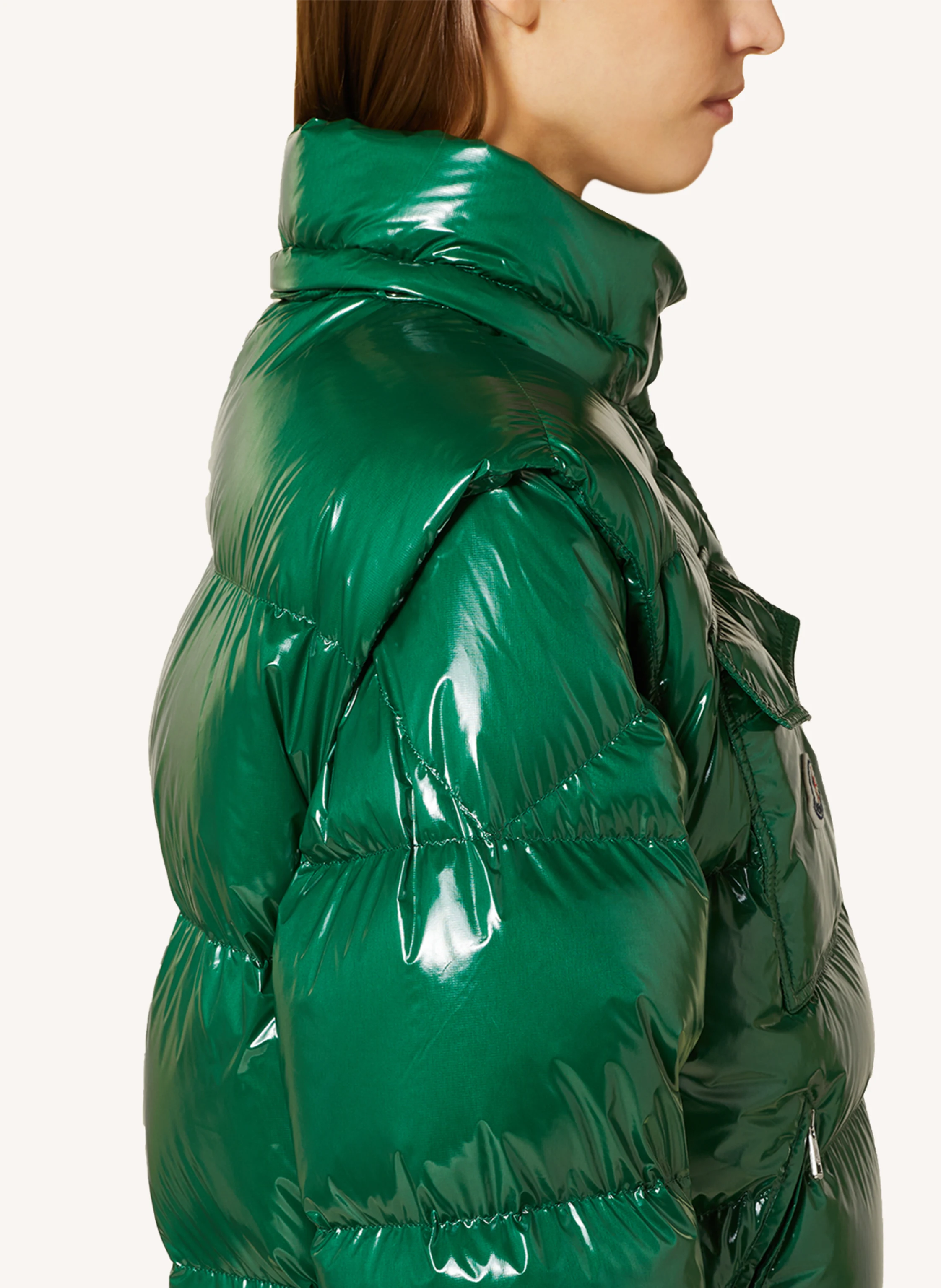 MONCLER Daunenjacke KARAKORUM RIPSTOP mit abnehmbaren Ärmeln und Kapuze