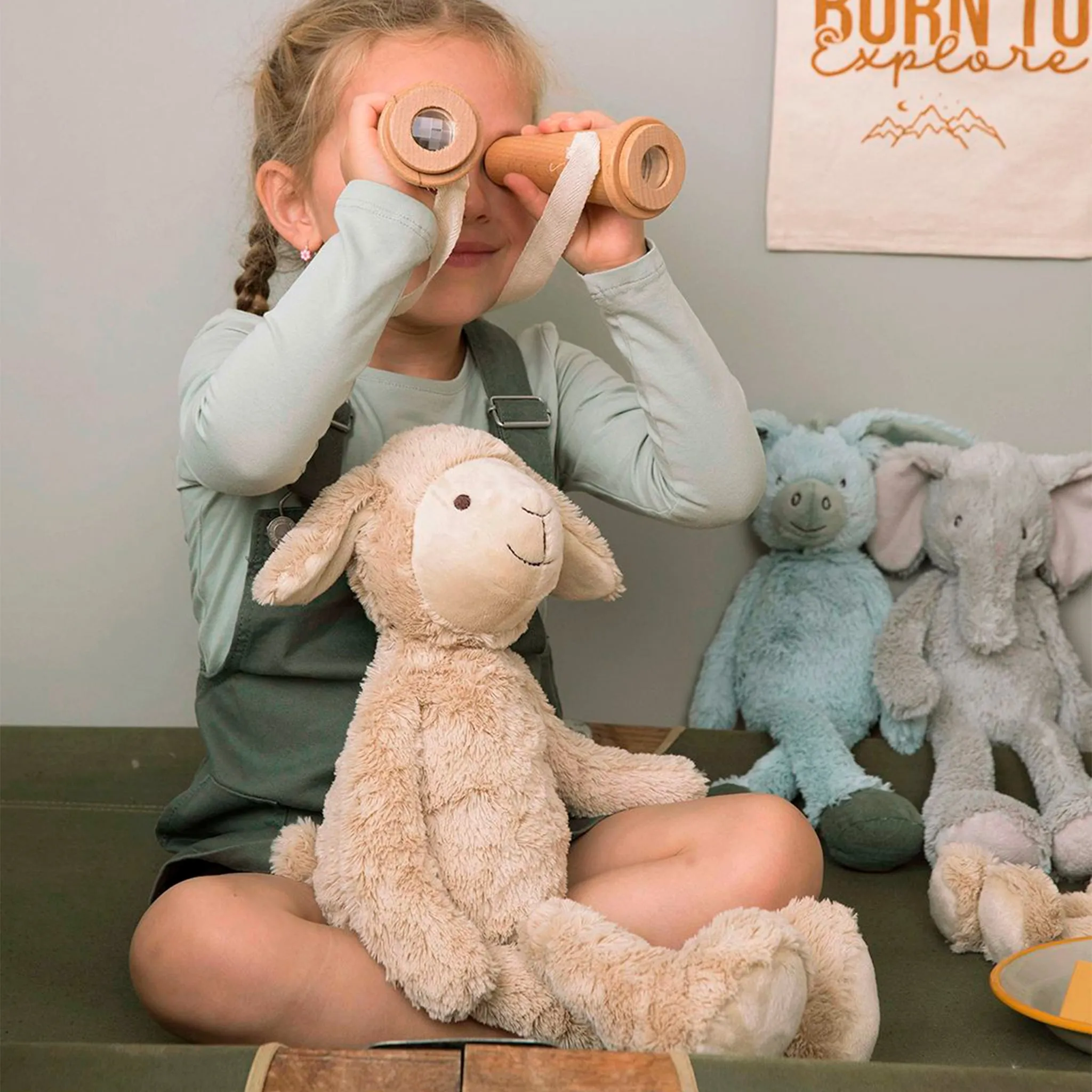 Happy Horse Peluche Agneau Livio