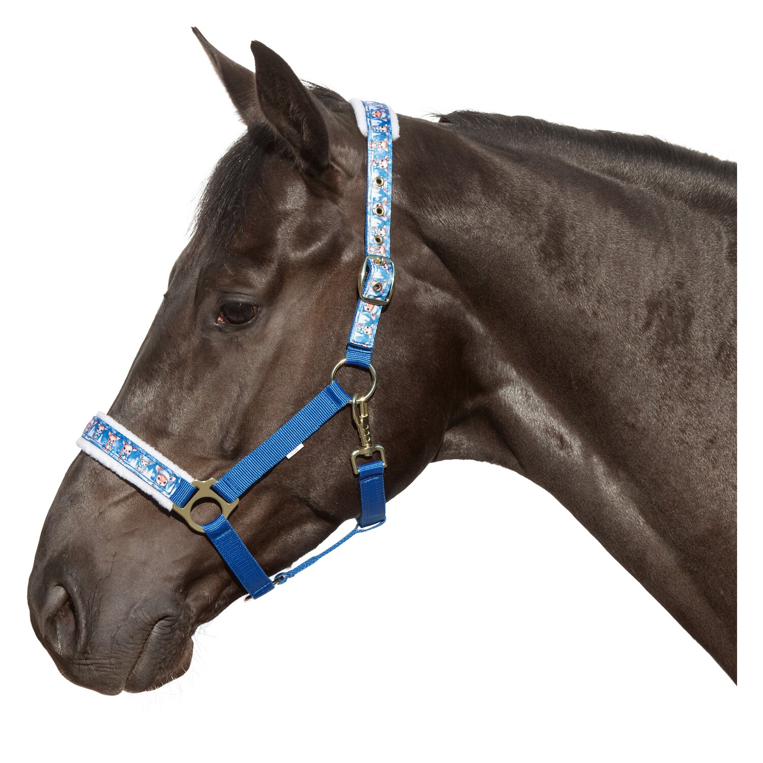 Loesdau Halfter Happy X-Mas  - blue/white