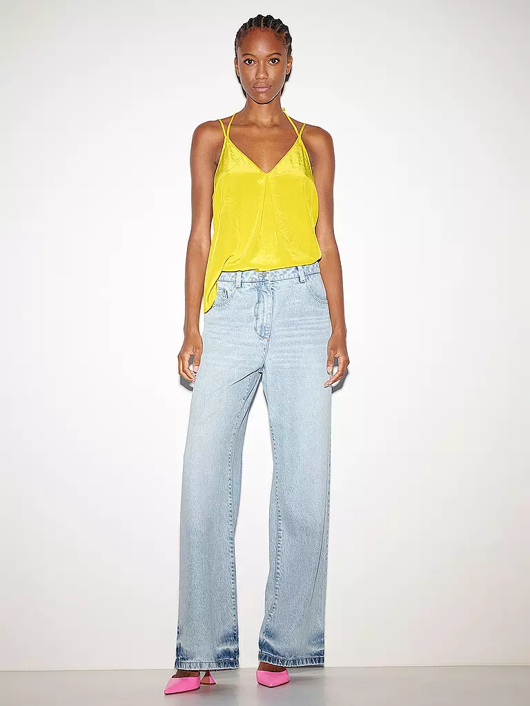 LUISA CERANO Jeans Wide Leg  dunkelblau