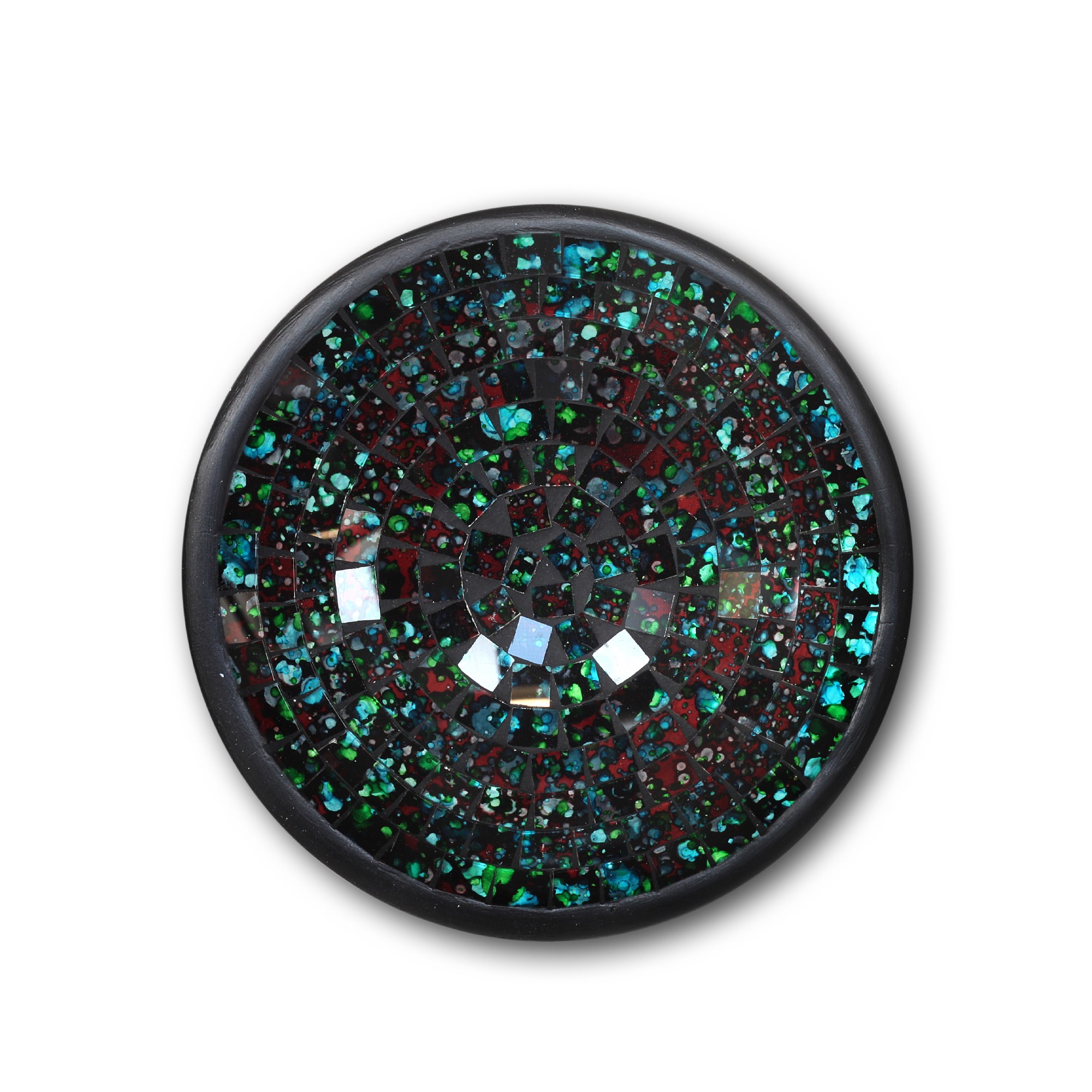 Mosaikteller 'Renoir', multicolor, in 3 Größen von fischer's lagerhaus