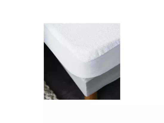 SWEETNIGHT Protege-matelas bouclette Simon - 180 x 200 cm