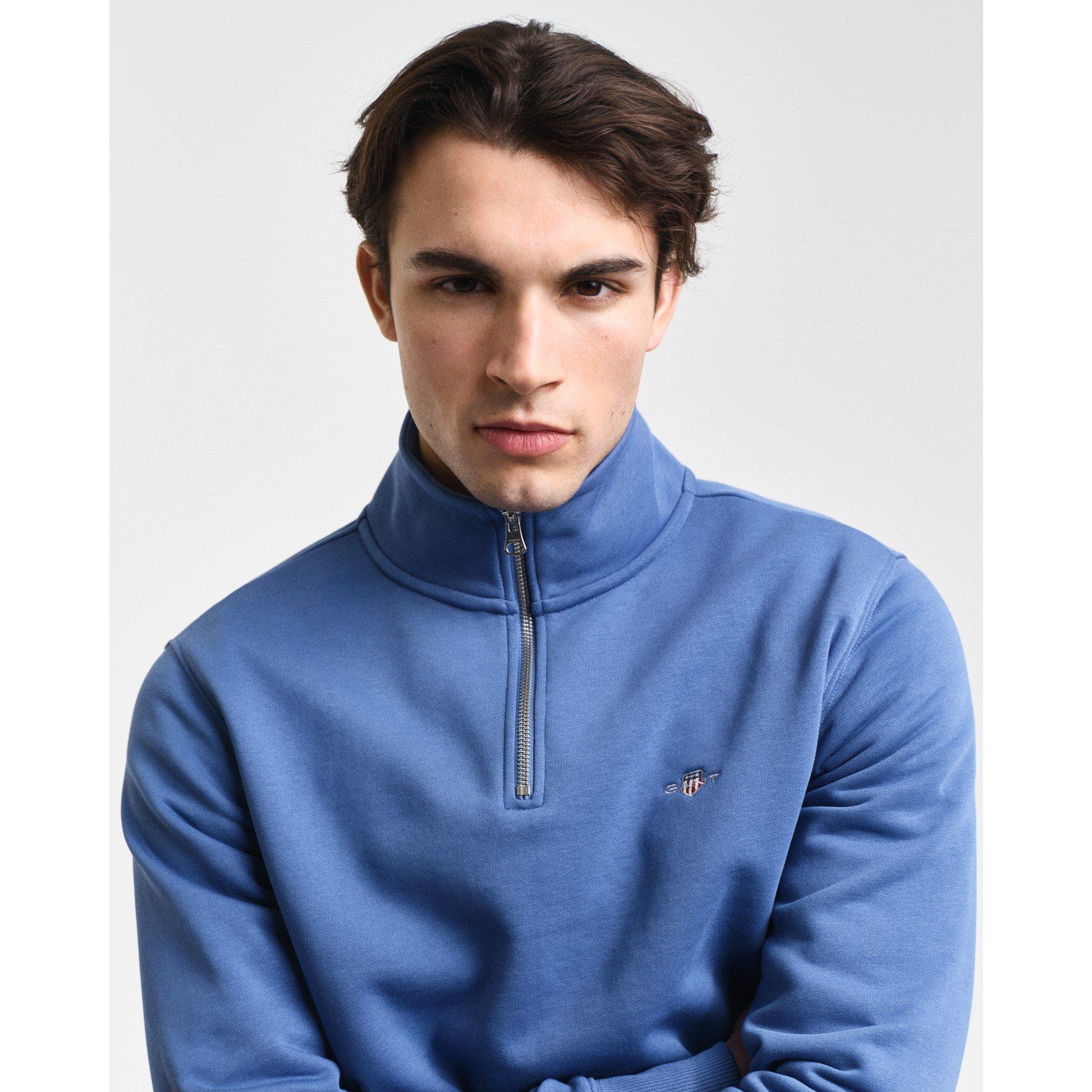 Gant Shield Half Zip Sweatshirt
