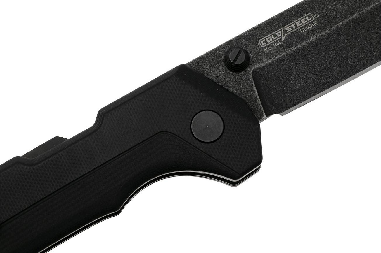 Cold Steel Karve FL-38VK Blackwashed AUS10A, Black G10, zakmes