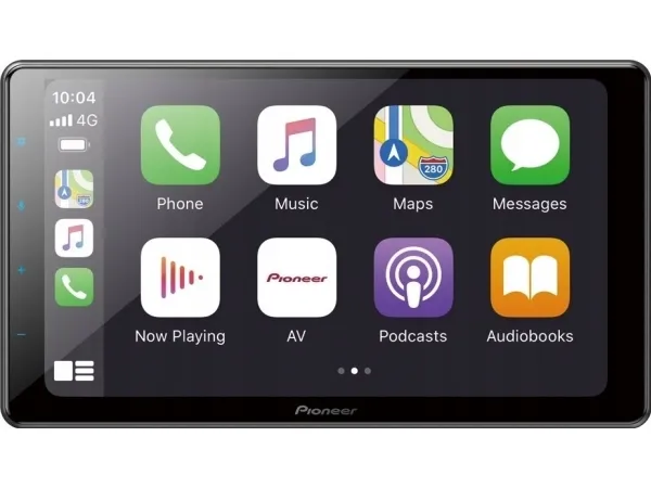 Automagnetola „Pioneer 2DIN CarPlay“, „Android Auto“.