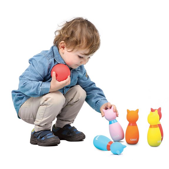 Jeu de quilles souples : Chat