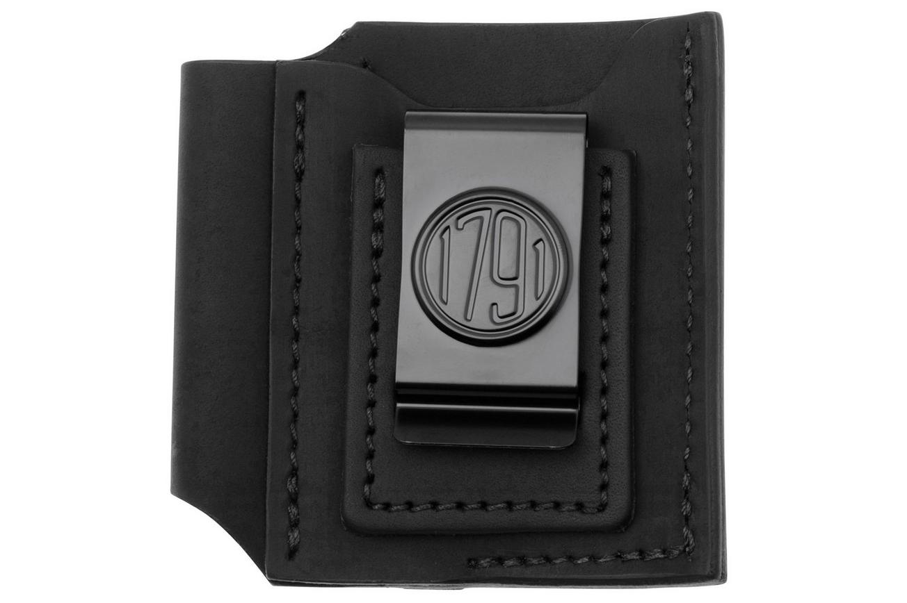 1791 EDC Action-Clip Duo Tool Organizer EDC-AC-DUO-BLK-A Black, lederen riemholster