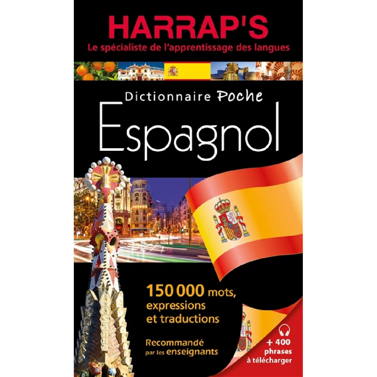 Harrap's dictionnaire poche espagnol : 150.000 mots, expressions et traductions · Occasion