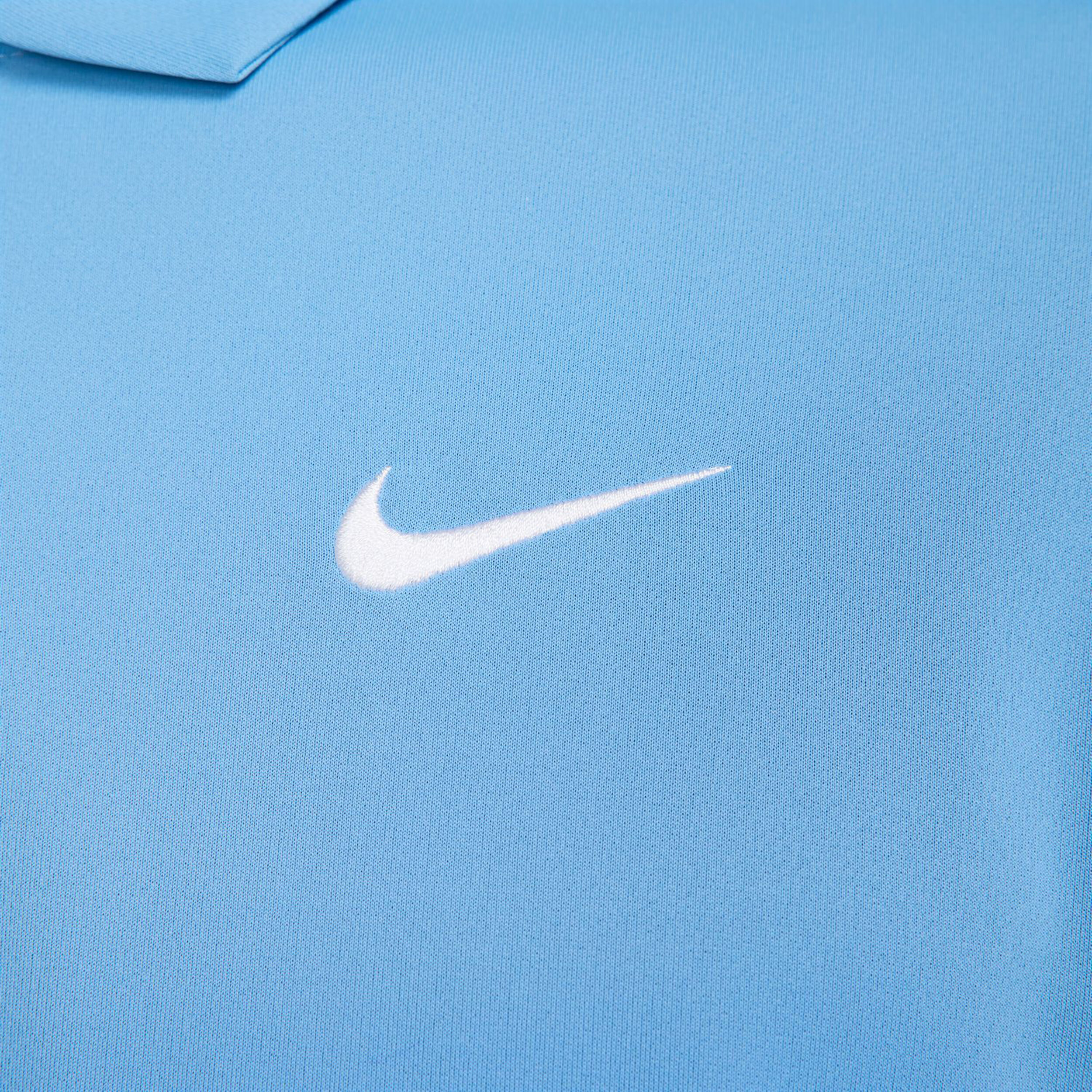 Nike Court Dri-Fit Solid Polo Hommes - Bleu