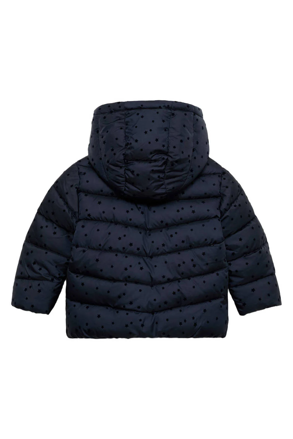 Mango Kids gewatteerde jas donkerblauw
