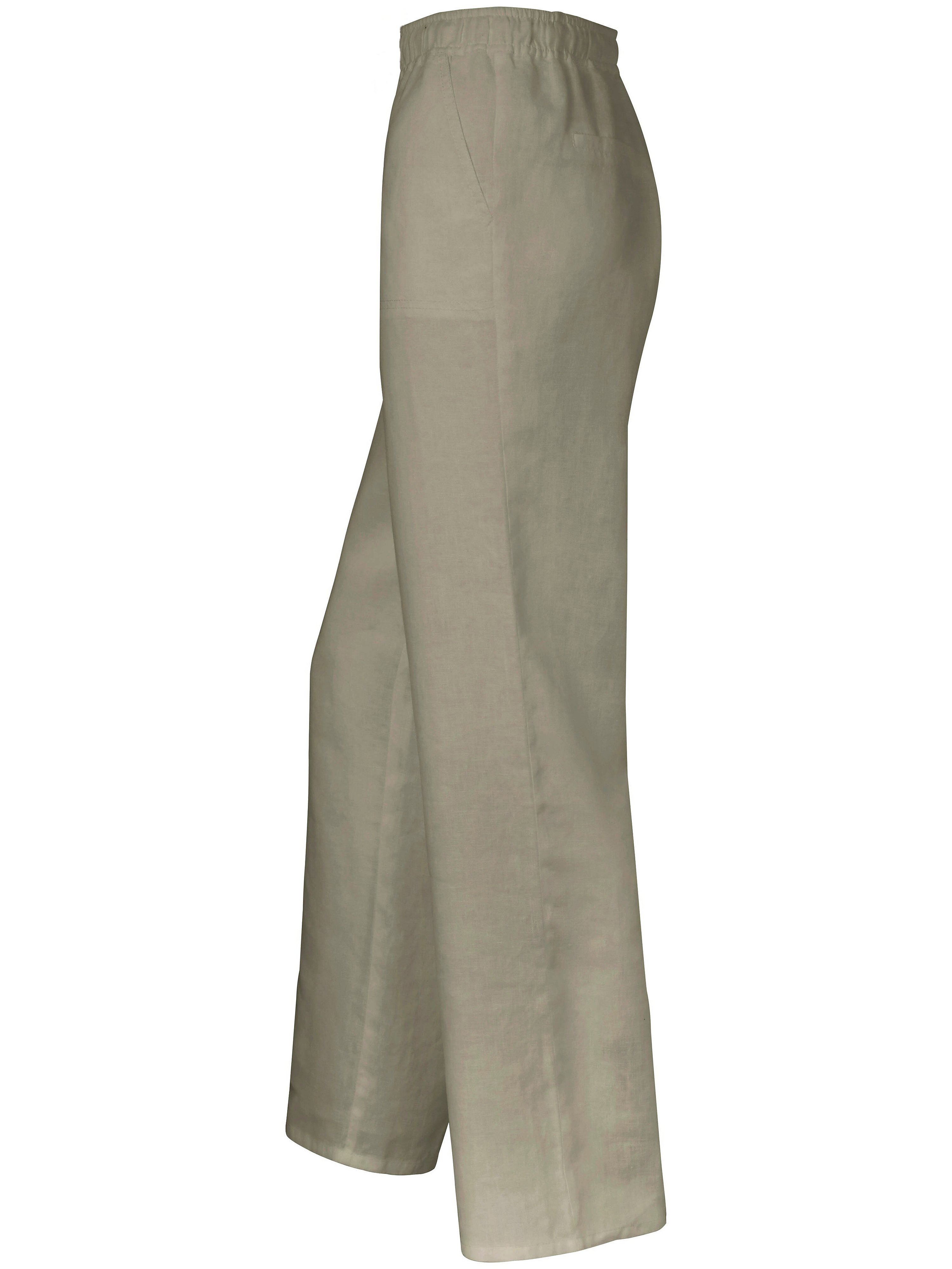 Schlupf-Hose aus 100% Leinen