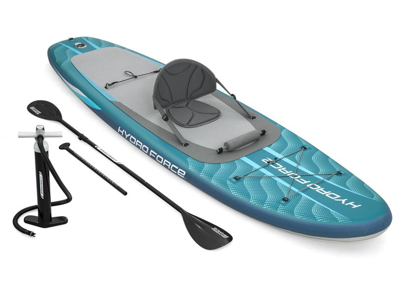 Bestway Allround Board-Set Aqua Drifter mit Sitz, 335 cm Allround SUP Board-Set mit Sitz
