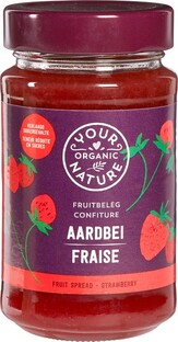 Your Organic Nature Fruitbeleg Aardbei 375GR