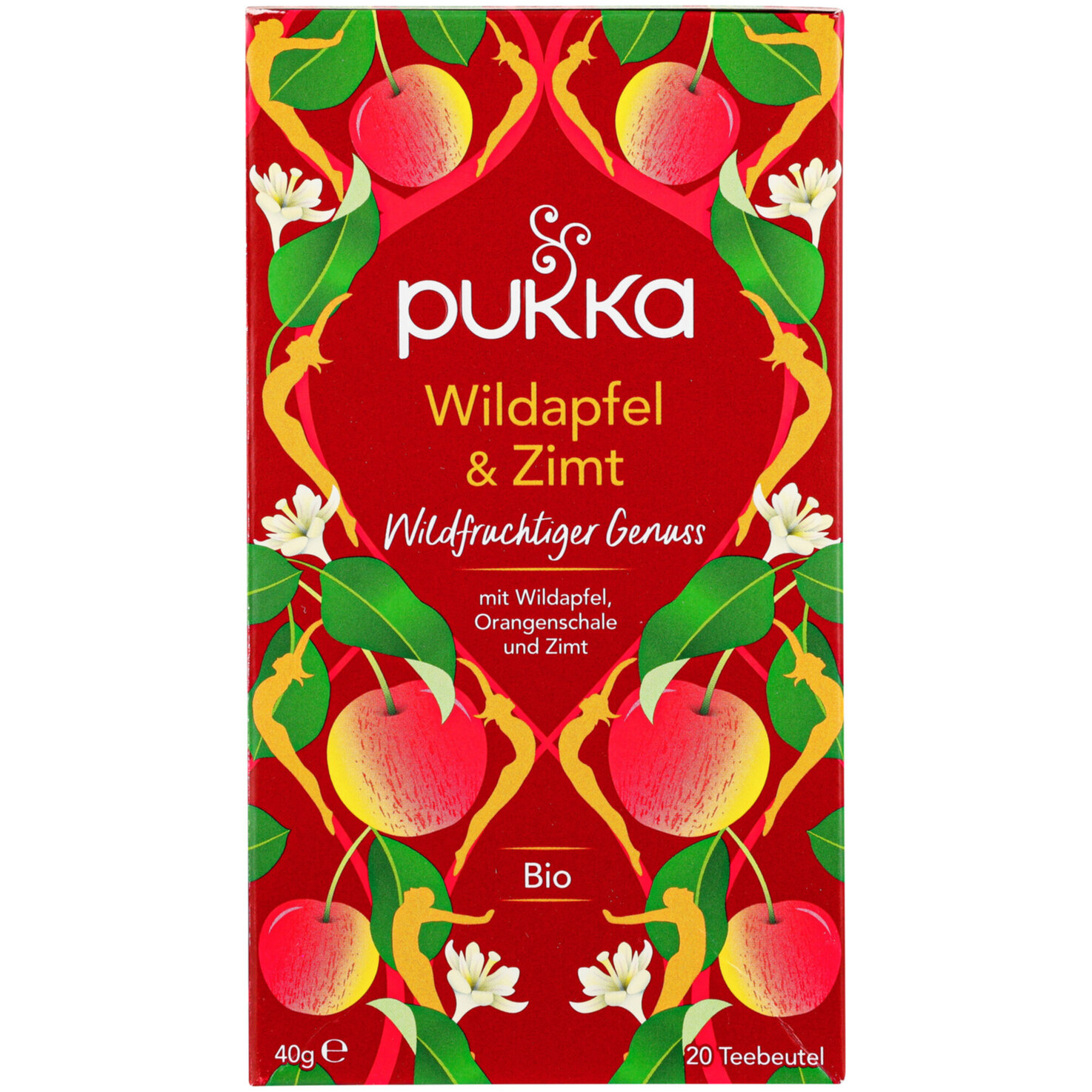 Pukka Bio Wildapfel Zimt 20 Portionen