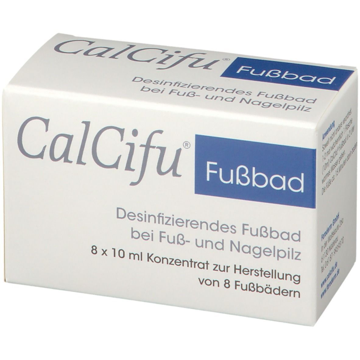 CalCifu® desinfizierendes Fussbad