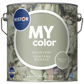 Histor My Color muurverf extra mat boulder lich 2,5 liter