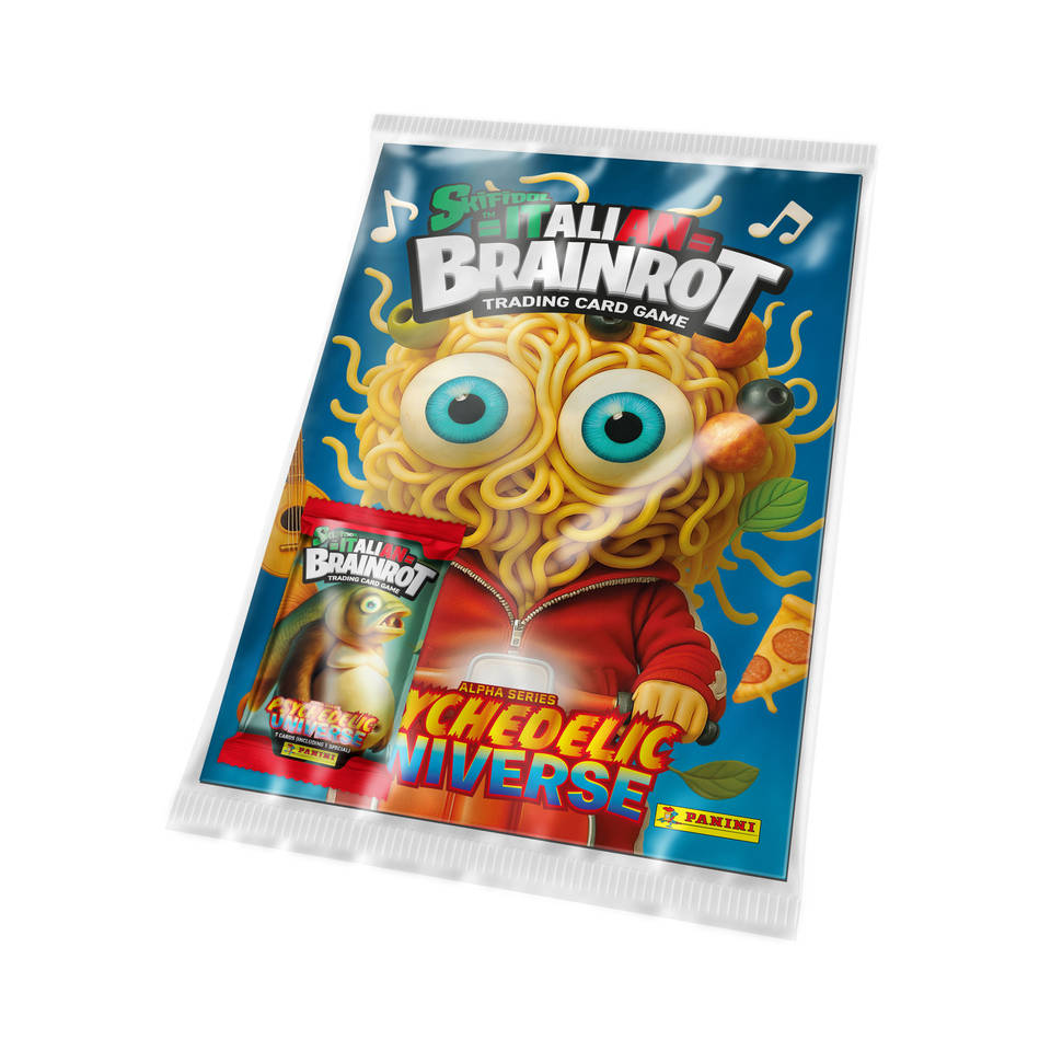 Panini Skifidol Italian Brainrot TCG Psychedelic Universe starter pack