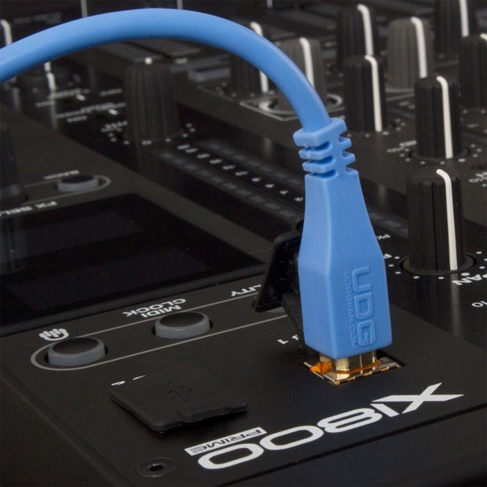 UDG U96001LB USB 2.0 USB-C - USB-B 1.5 meter blauw