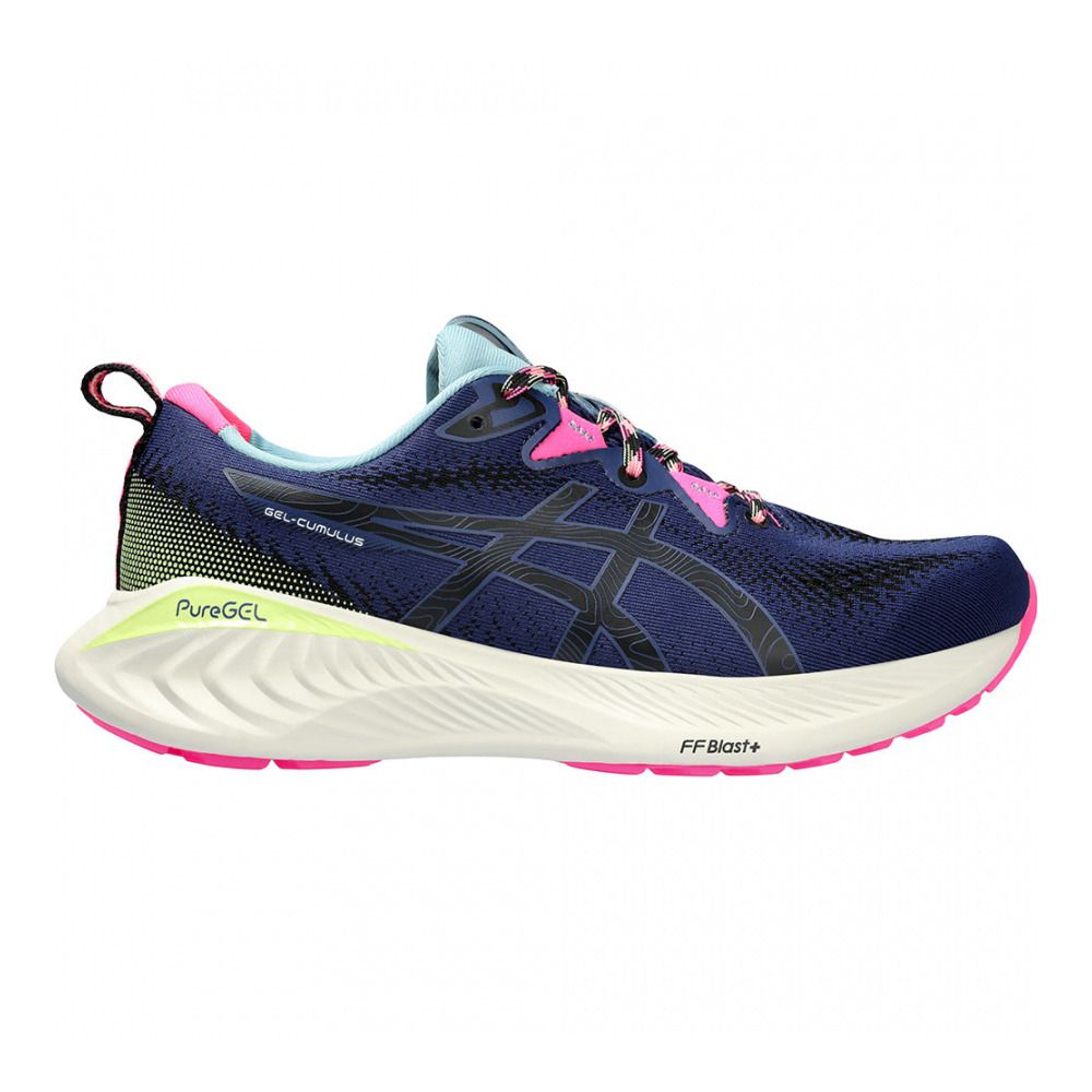Asics GEL-CUMULUS 25 TR - Chaussures running Femme nature bathing/lime green