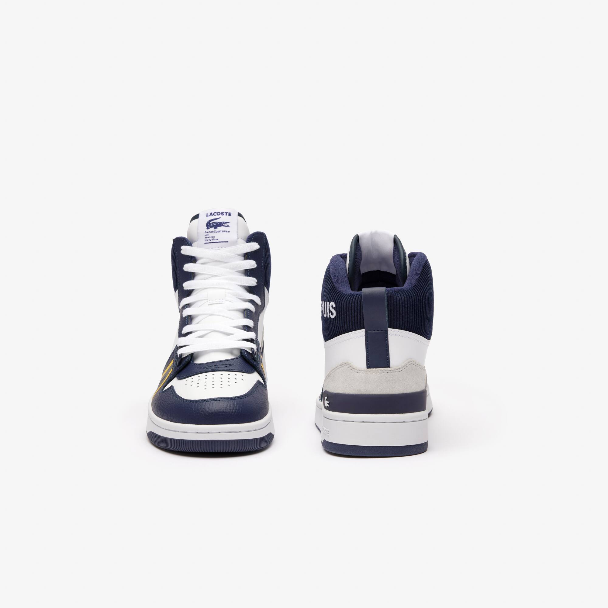 Sneakers L001 Mid homme en cuir Sneakers - Blanc - Lacoste - Homme