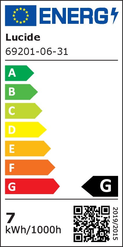 LED wandlamp Axi in wit 6W 350lm IP54 rond