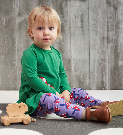 Freds World Leggings - Pilze - Paisley/Energy Blue/Lollipop