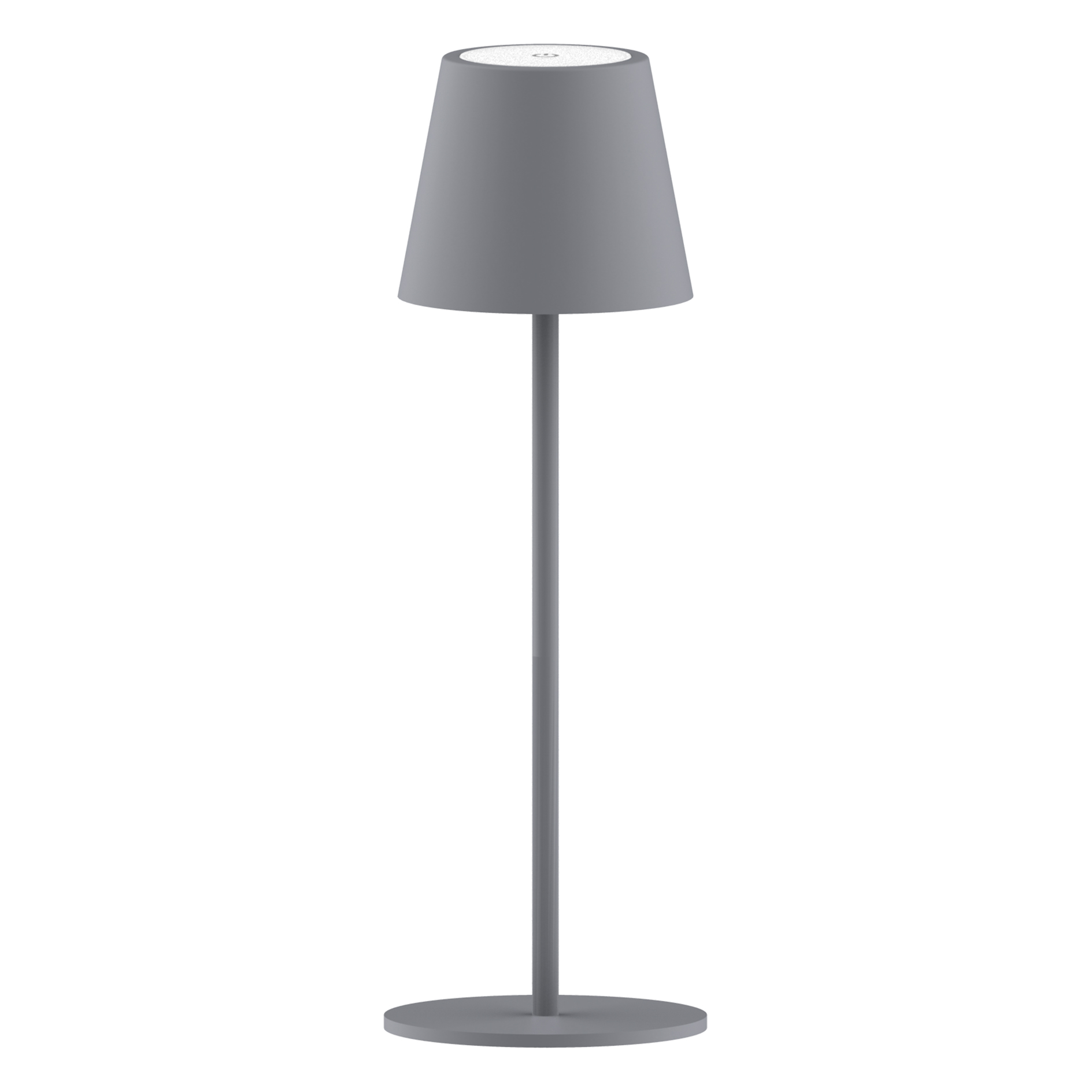 LED-RGB-Tischleuchte - grau - Touchdimmer