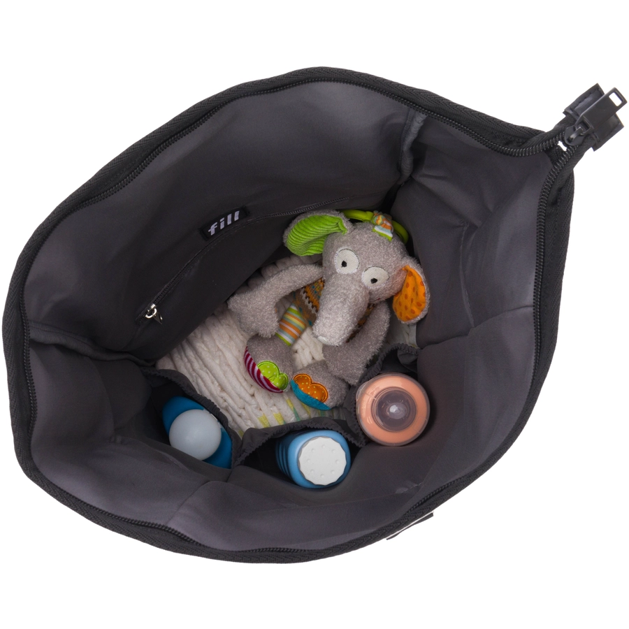 Fillikid Wickelrucksack Oslo grau