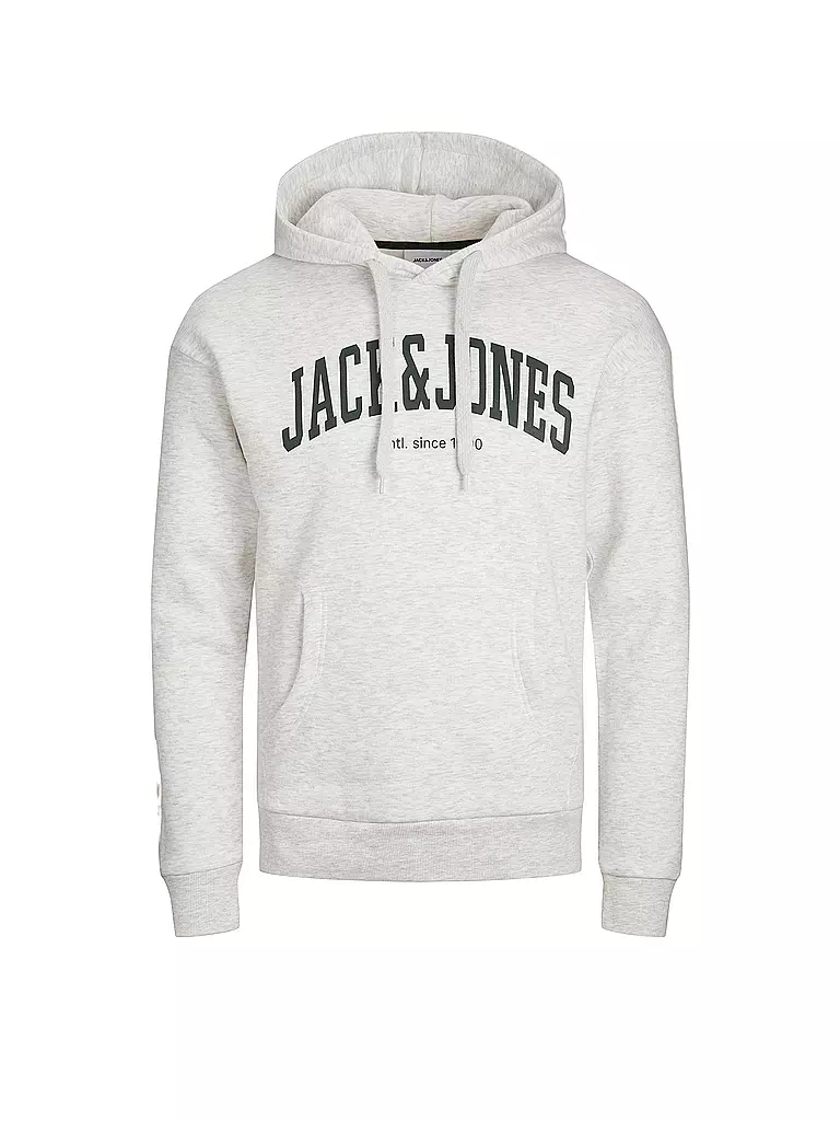 JACK & JONES Kapuzensweater - Hoodie JJEJOSH weiss
