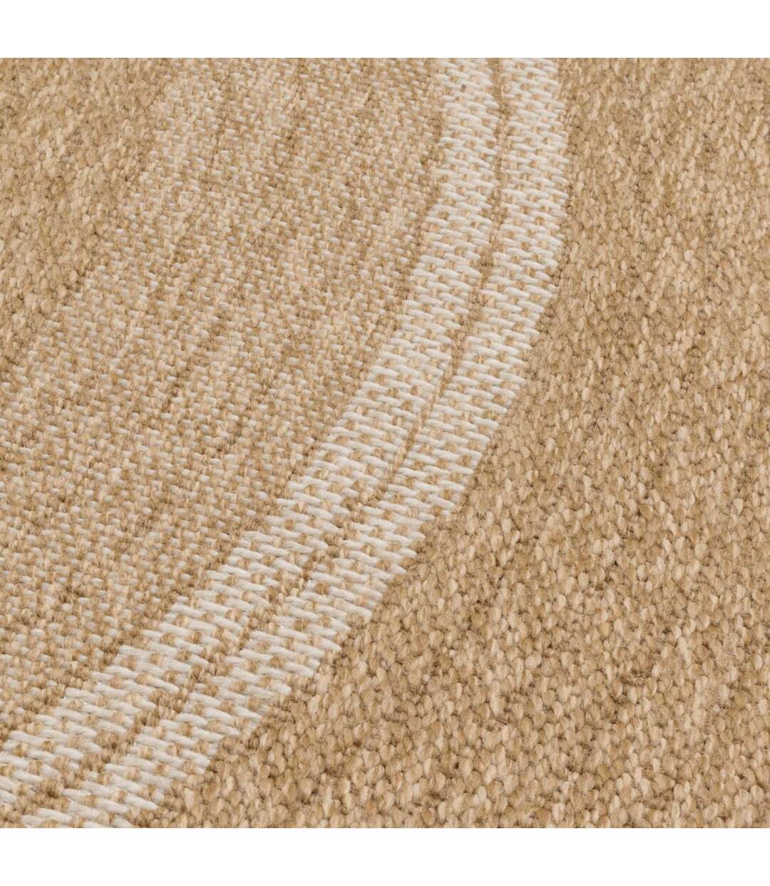 Tapis exterieur JUTE ART 7 en polypropylène doux et soyeux OEKO TEX