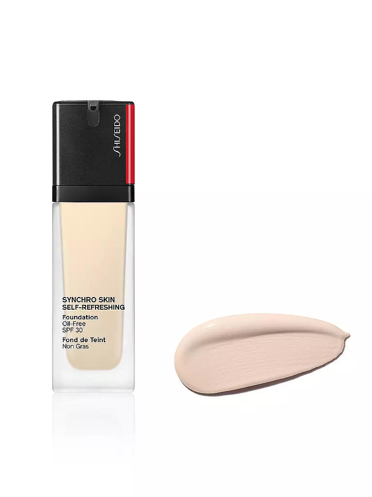 SHISEIDO Synchro Skin Self-Refreshing Foundation SPF30 (110 Alabaster) beige