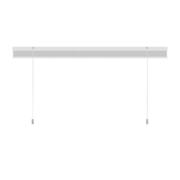 KARWEI enkel plisségordijn lichtdoorlatend wit (kleurnr. 6010) 160x180 cm (bxh)