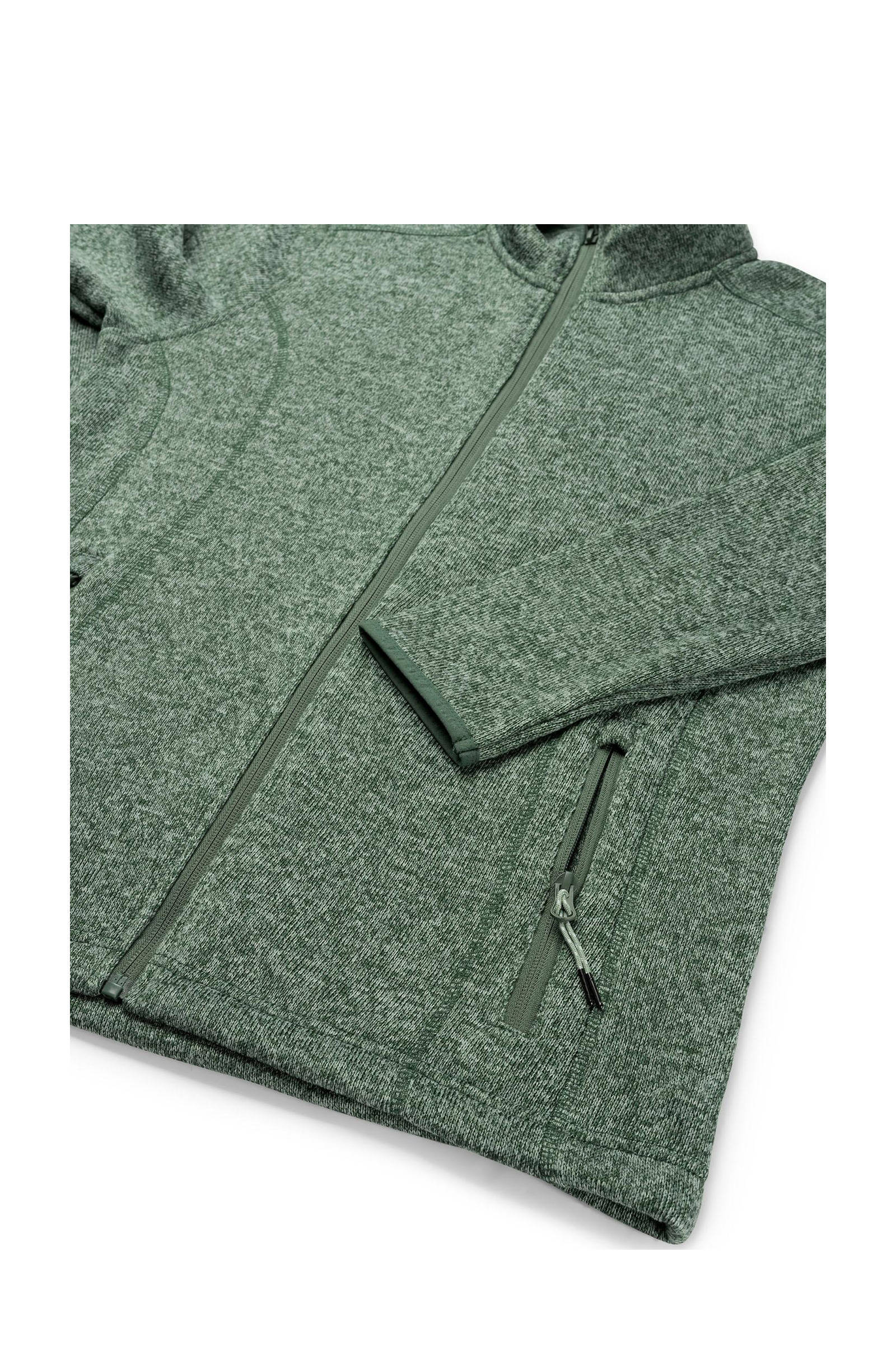 Kjelvik outdoor vest Nicole gemeleerd groen