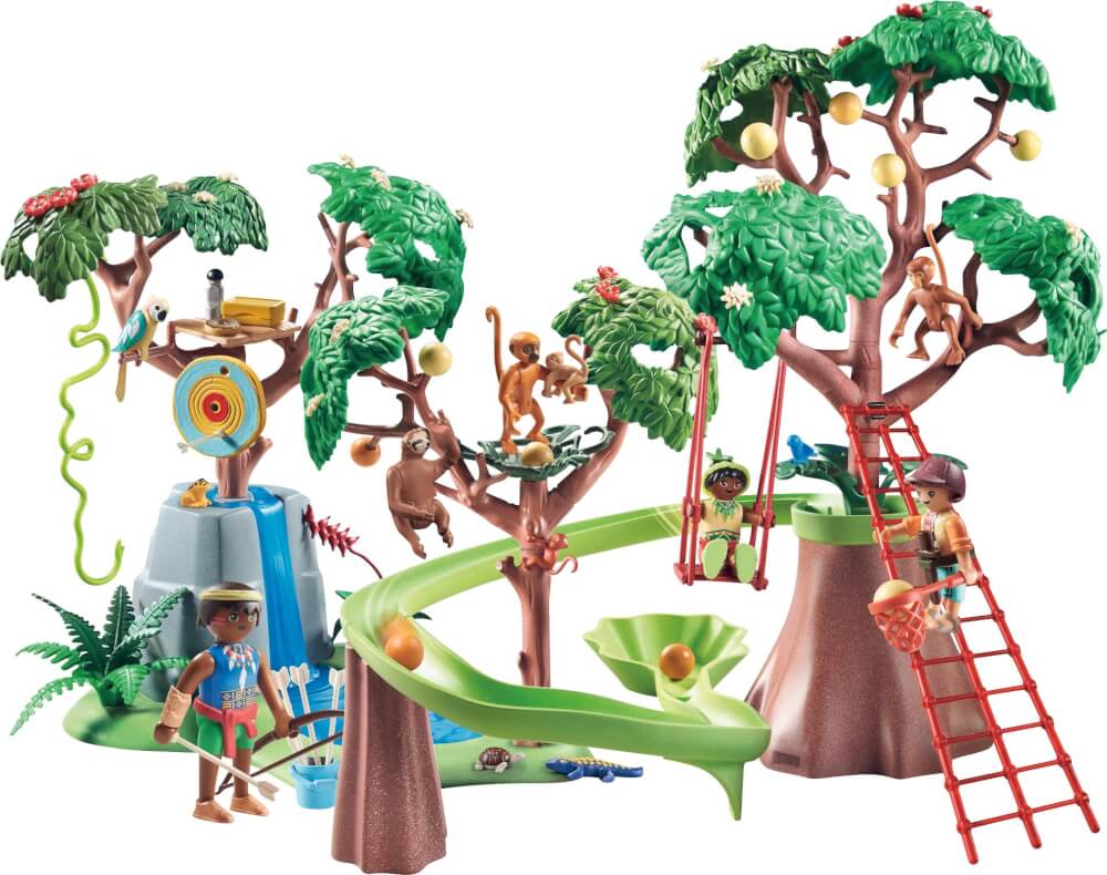 PLAYMOBIL 71142 Wiltopia - Tropischer Dschungel-Spielplatz