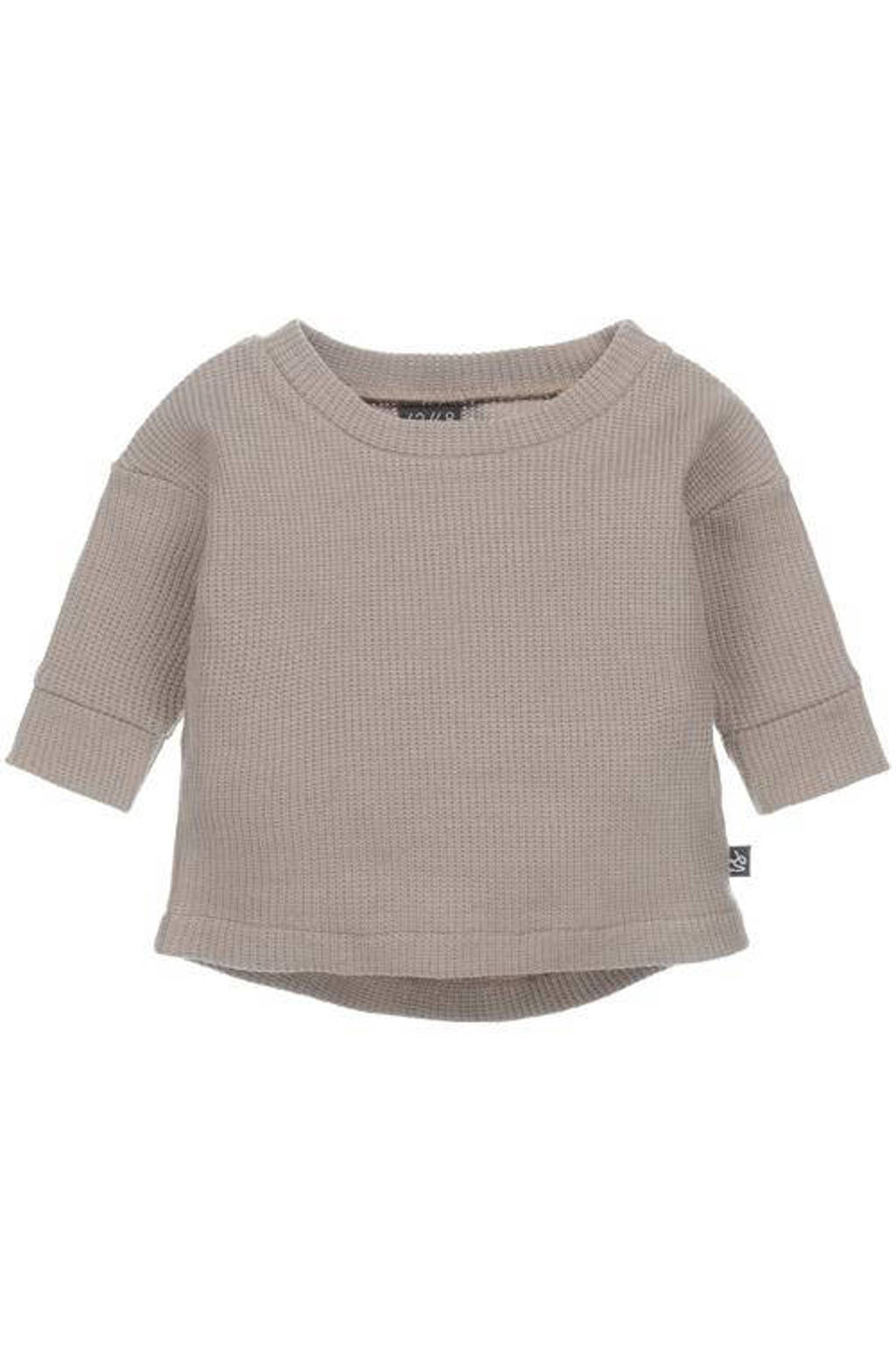 Babystyling baby sweater bruin