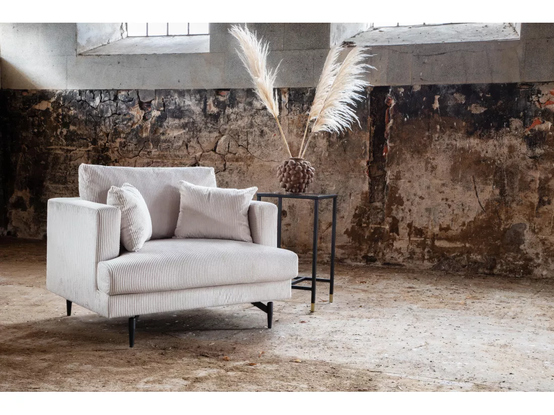 Fauteuil SOFIA AC 1NOS 108x92x82 Beige