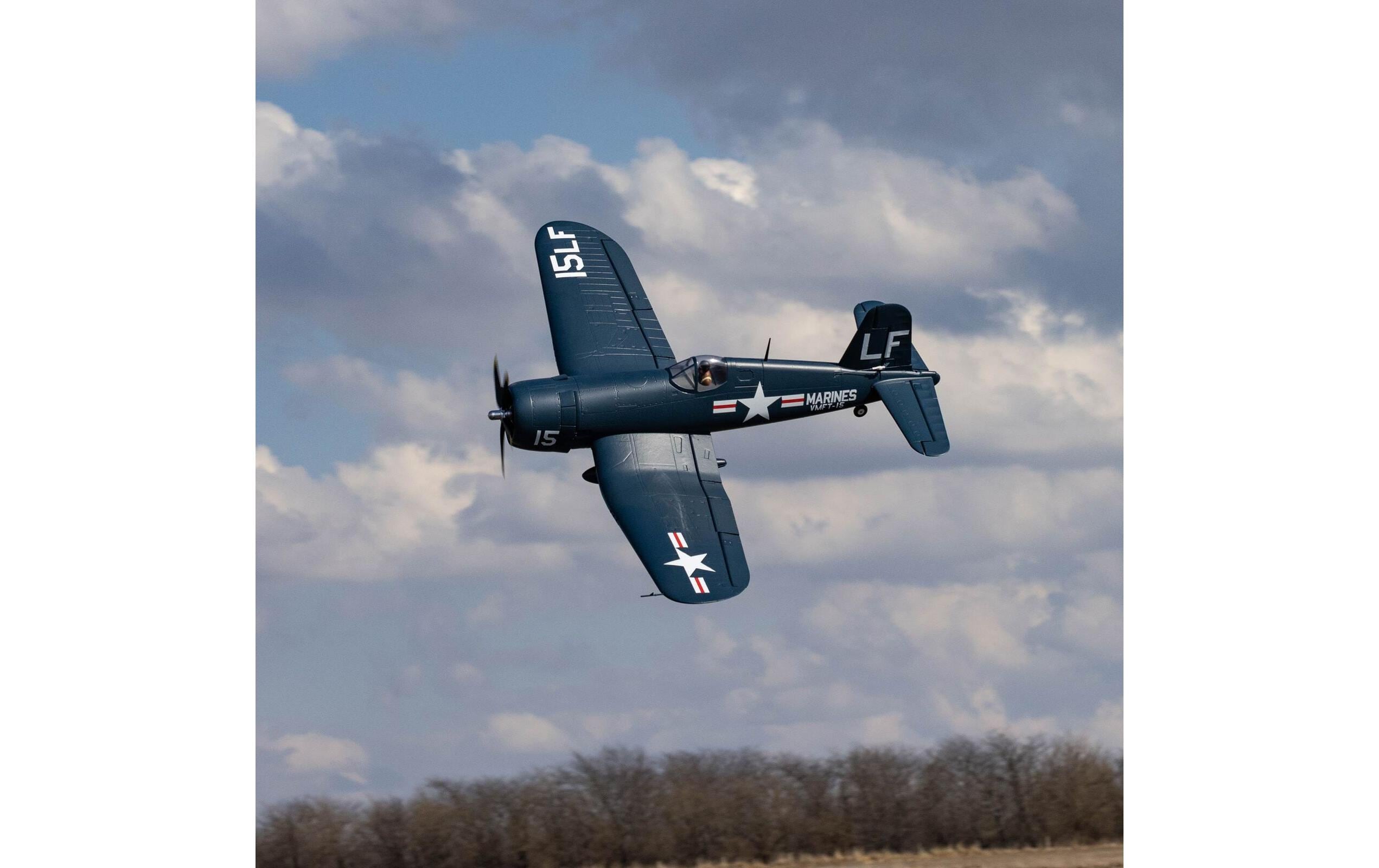Warbird F4U-4 Corsair 1.2 m PNP<br>2. Weltkrieg Warbird mit starkem Brushless Antrieb und Einziehfahrwerk