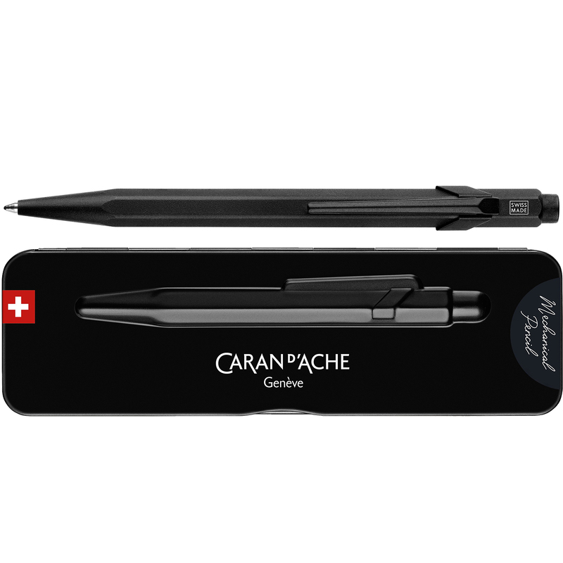 Caran d'Ache Kugelschreiber 849, PREMIUM Black Code, in Metallbox