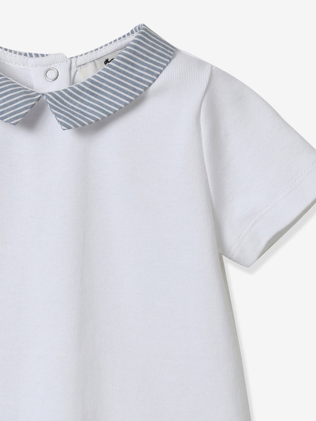 Camiseta infantil de algodão orgânico