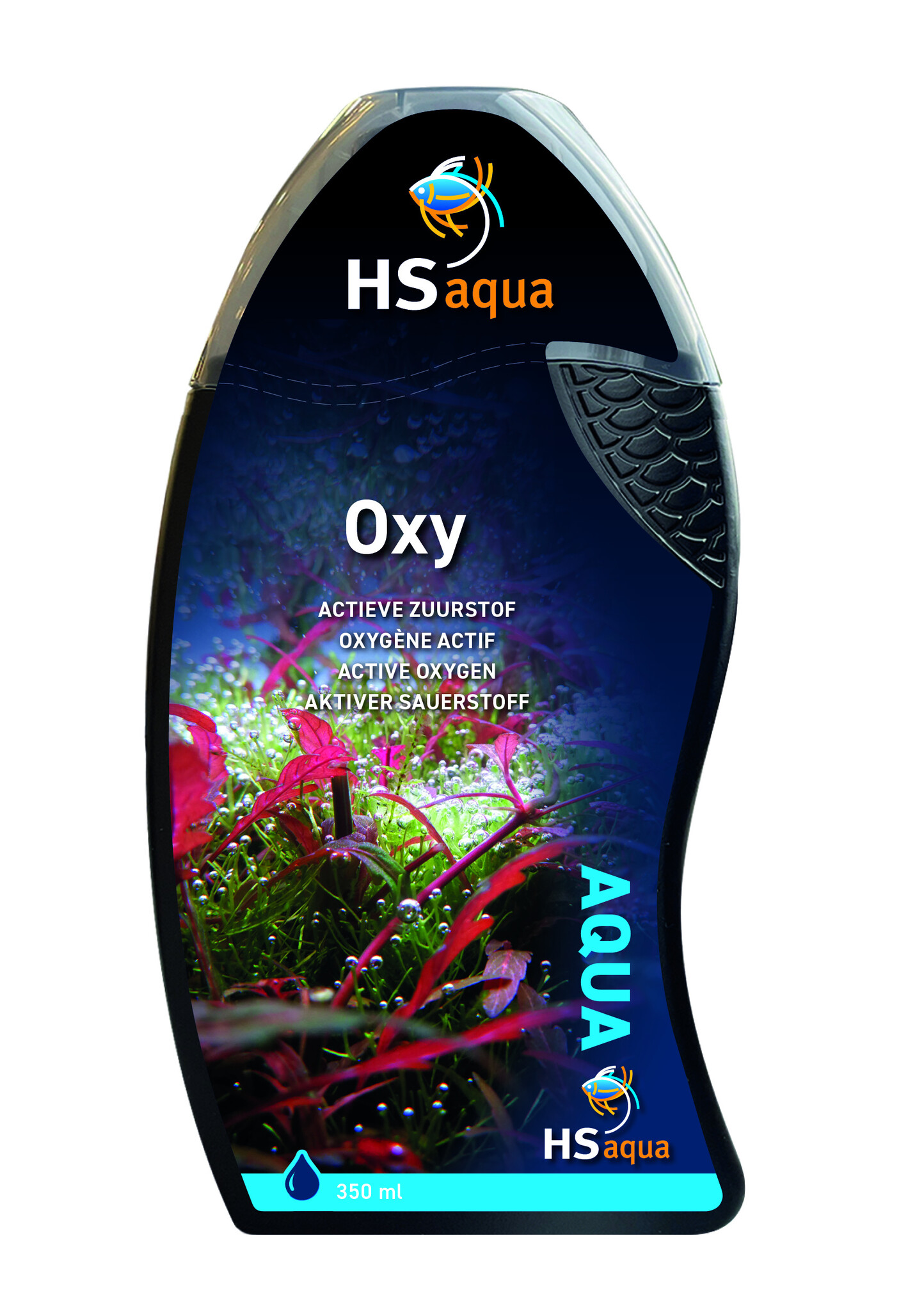 HS Aqua Oxy Plus 350ml | Actieve zuurstofoplossing tegen algen