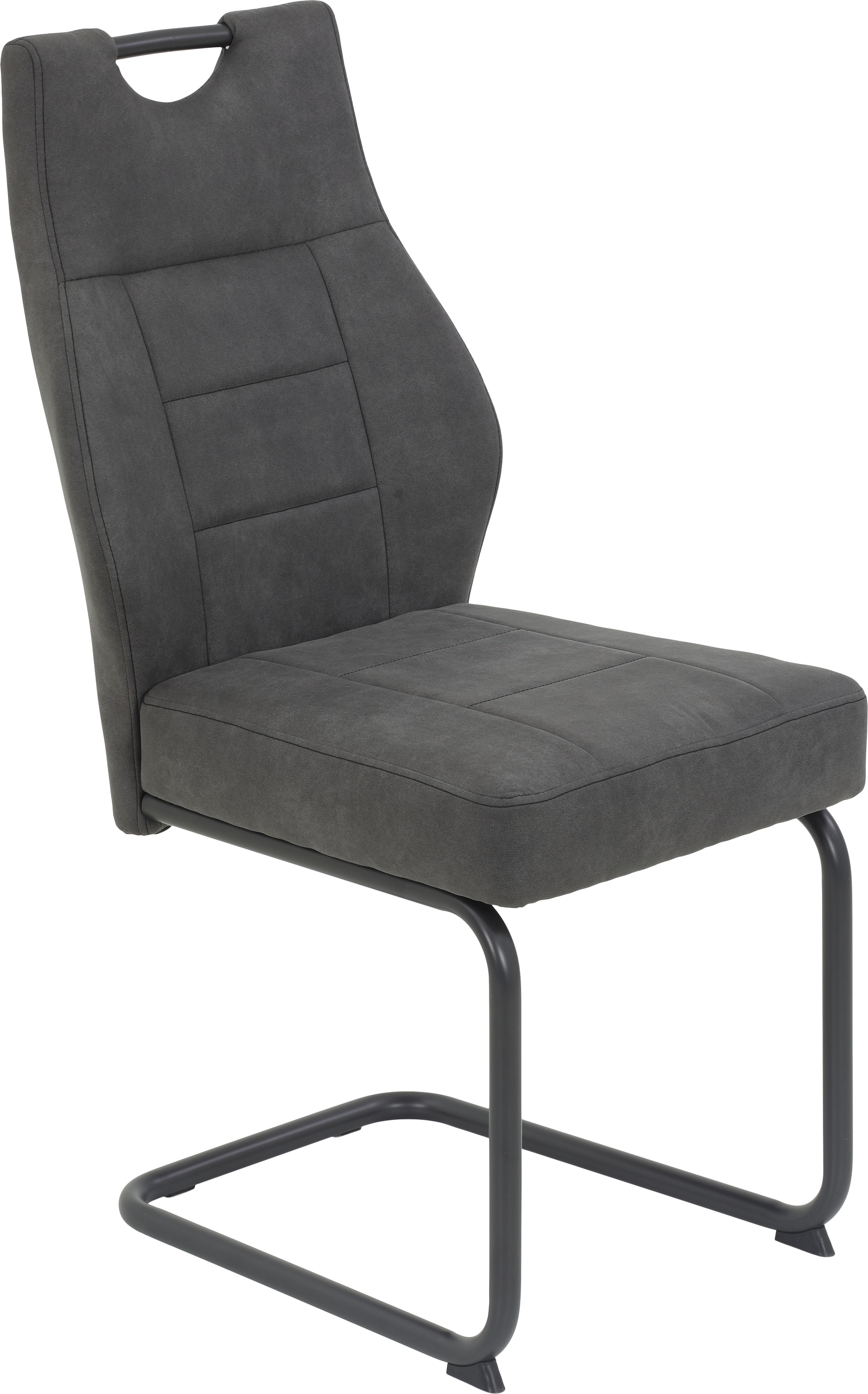 HELA Essgruppe »EMS Tisch 140-180x90 cm ausziehbar, Esstisch inkl. 4 Stühle« Set, 5tlg. Set, Esstisch plus 4 Esszimmerstühle, 5 Stk. tlg. Ausziehtisch Freischwinger, Stuhl mit Federkern, Bestseller