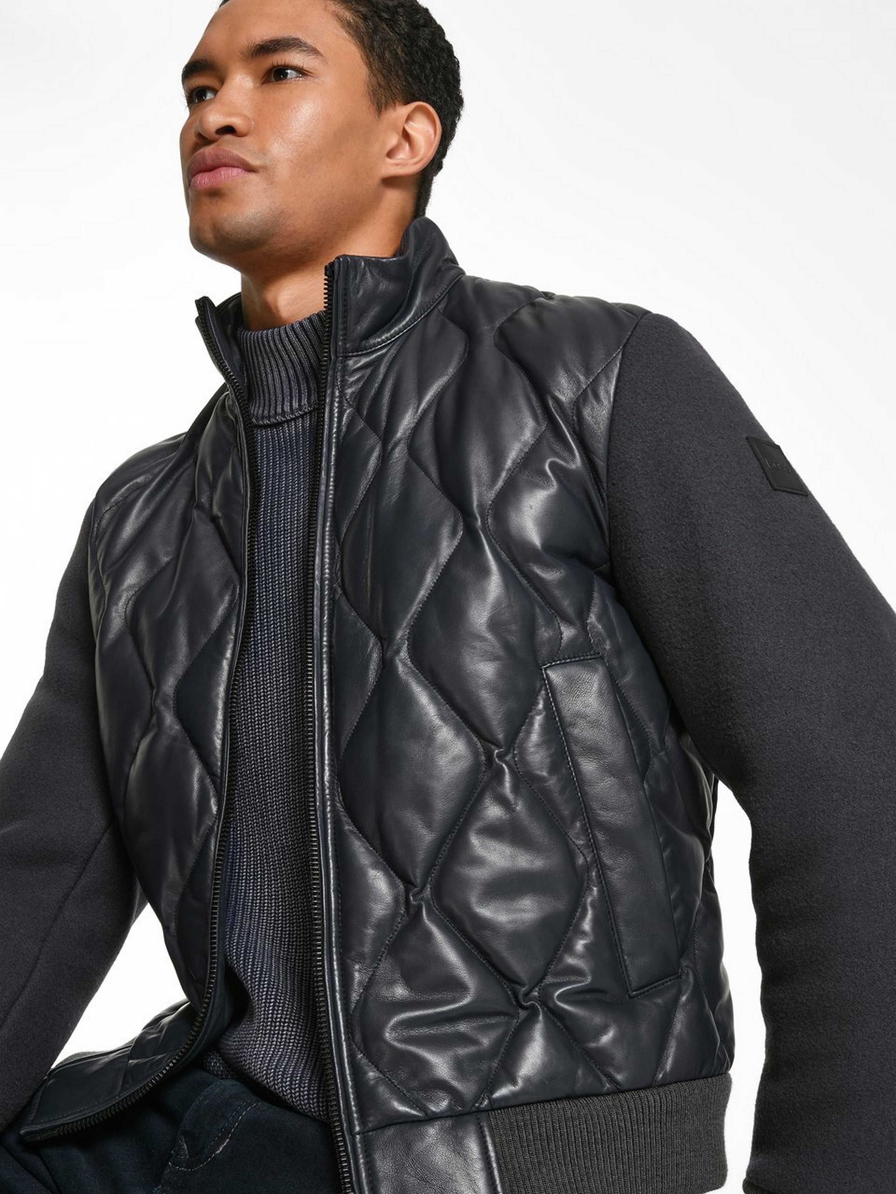 Lederjacke