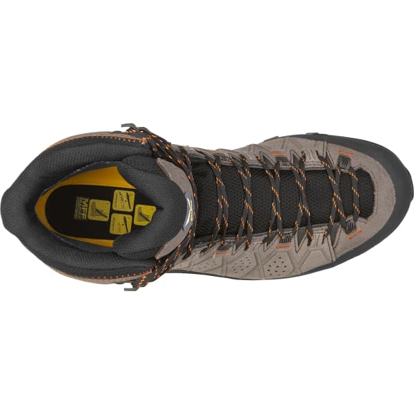Chaussure de randonnée mid SALEWA MS ALP TRAINER 2 MID GORE-TEX WALLNUT/FLUO ORANGE