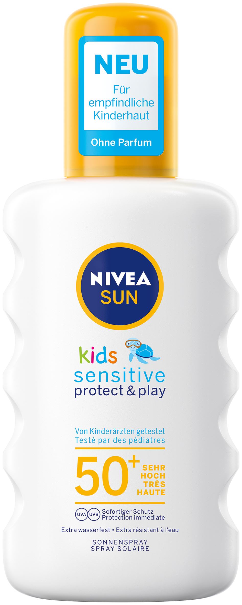 Nivea Sonnenspray Kids Sensitive Protect & Play LSF 50  200 ml