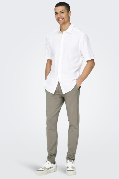 Only & Sons beige heren broek