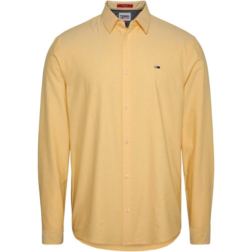 Tommy Jeans - CAMISA AMARILLA HOMBRE DM0DM15408 Amarillo