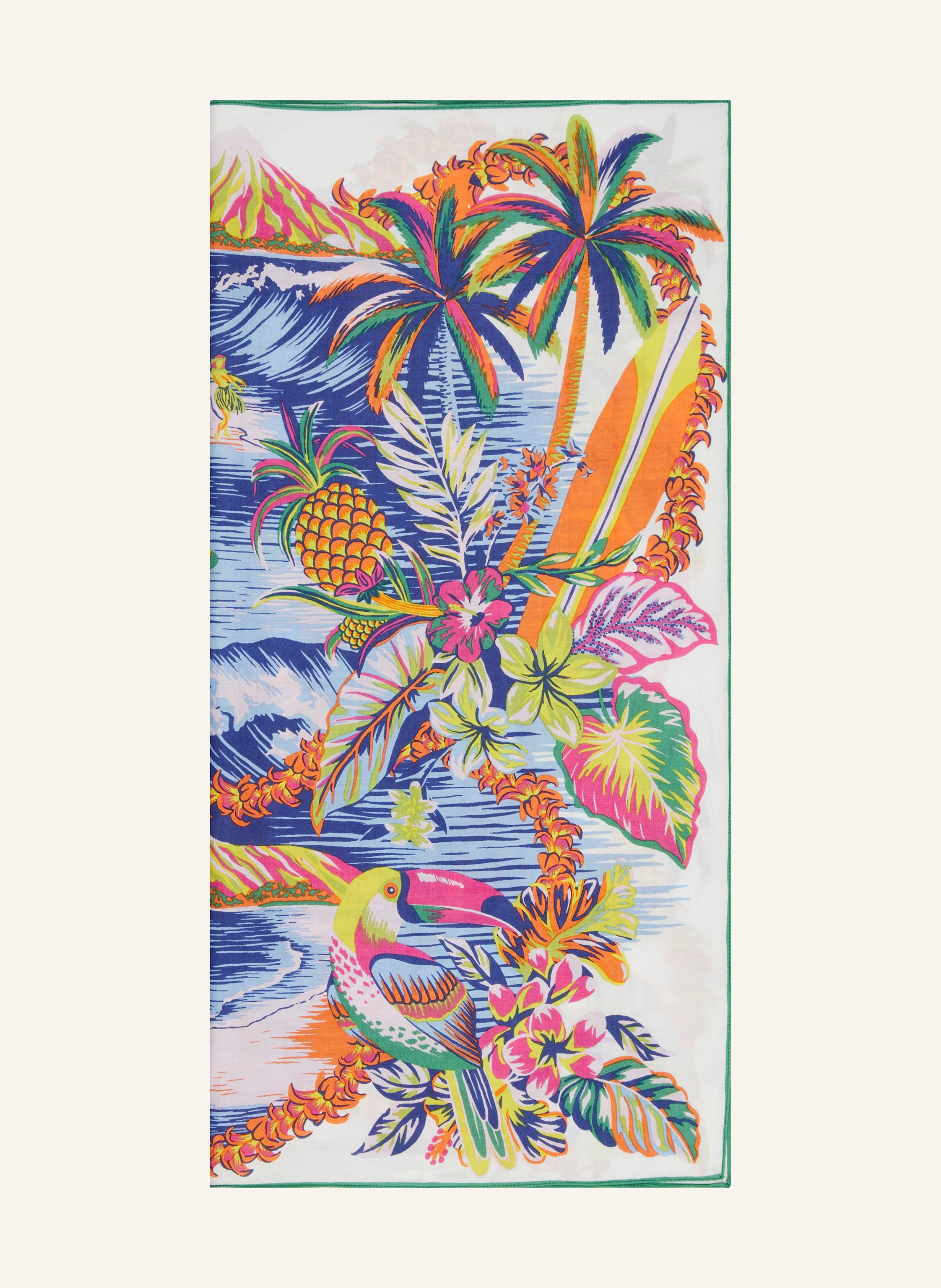 INOUI EDITIONS Tuch HAWAI mit Seide