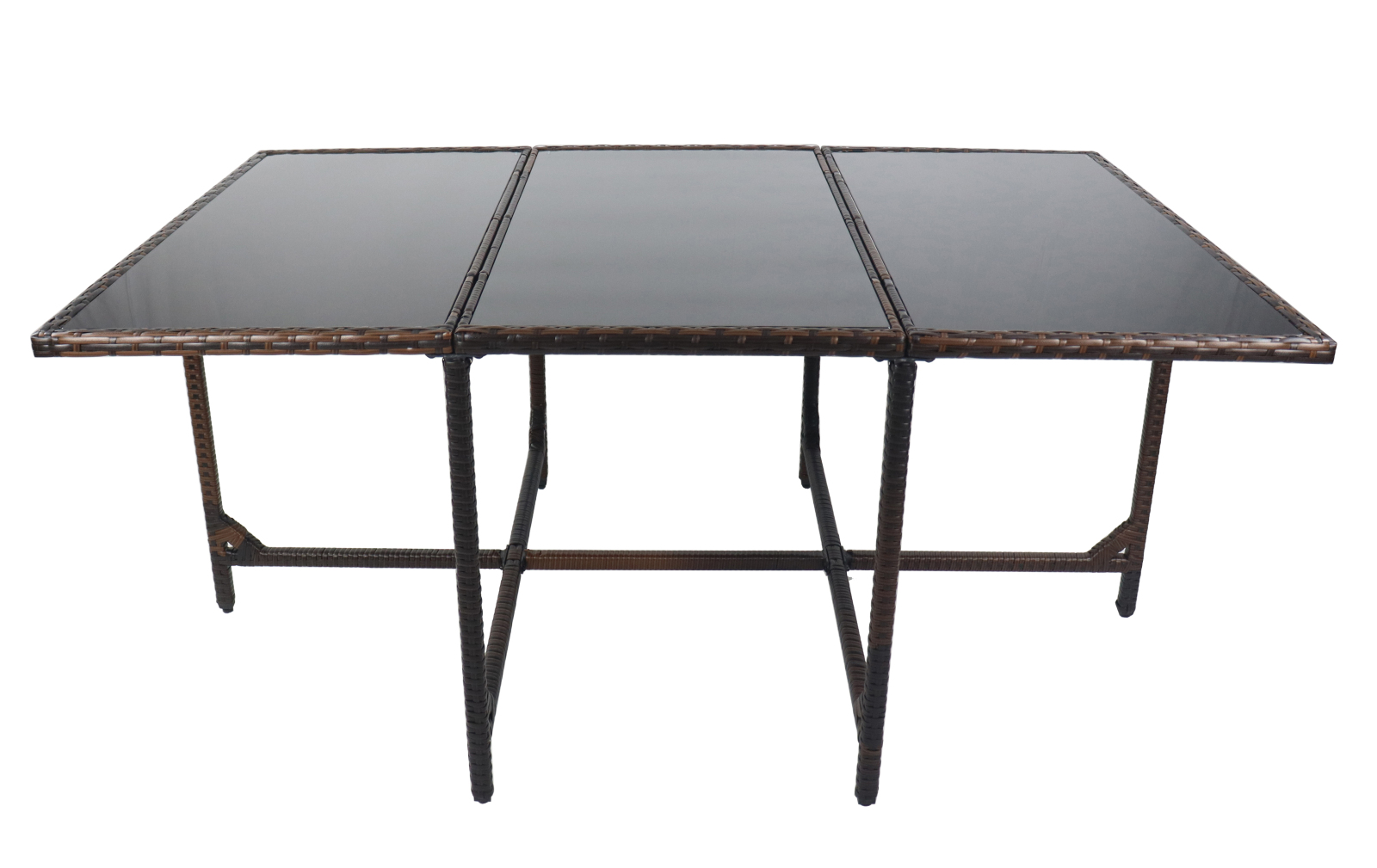 Gartentisch RALOSO - braun - 170x110 cm